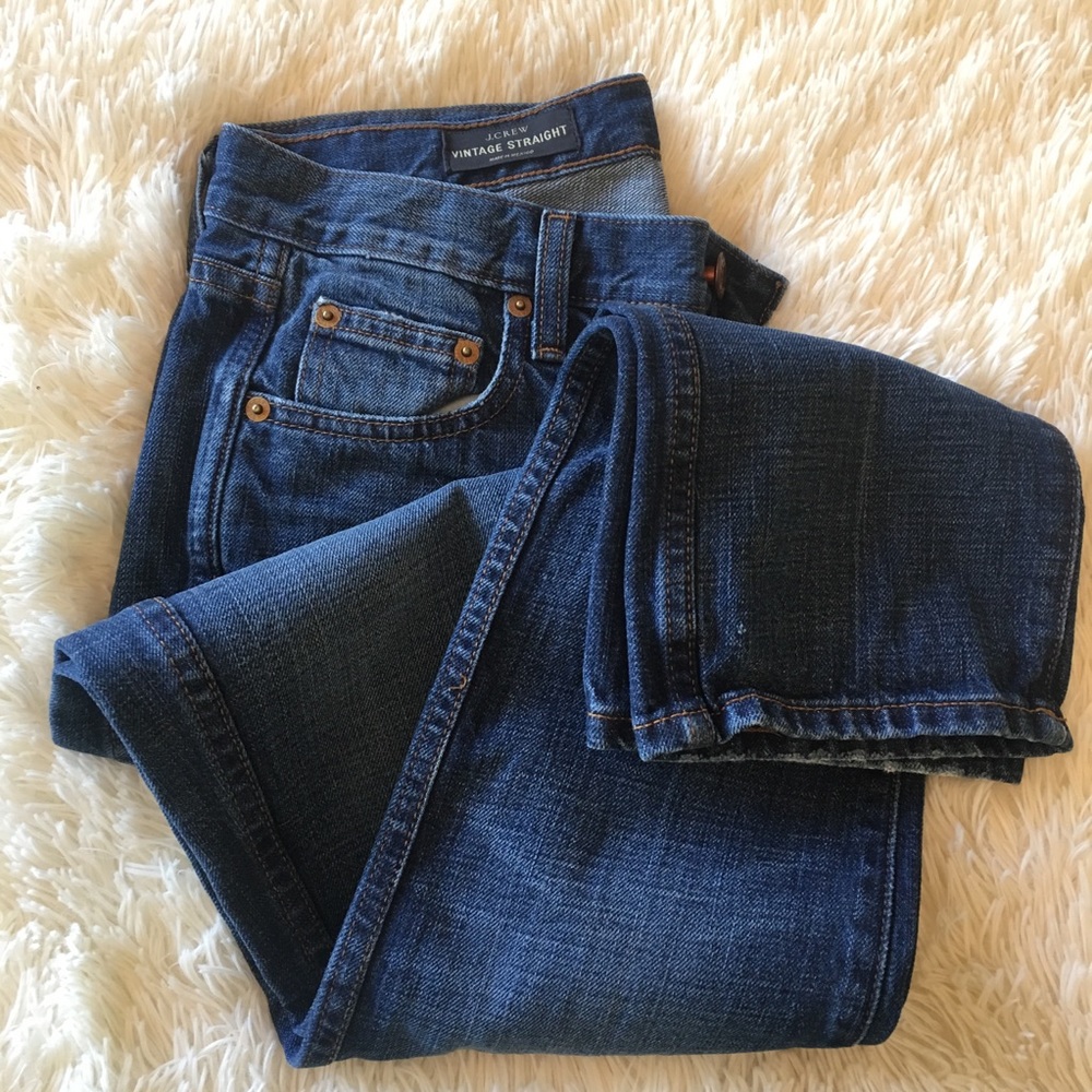 J. Crew vintage straight jeans || size 26